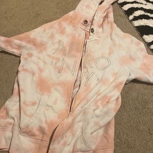 aeropostale pink tie-dye jacket